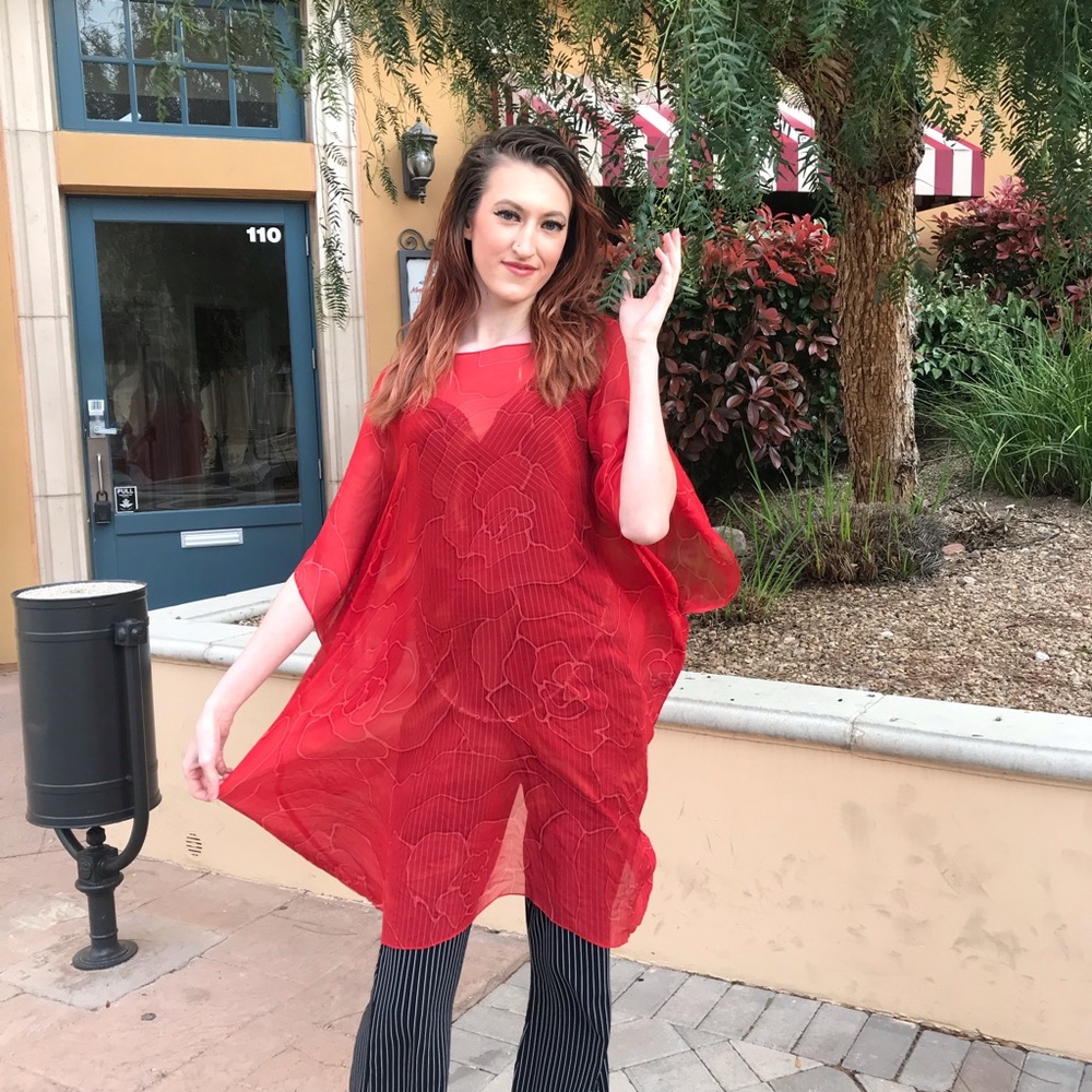 Bamboo Silks Go Over Cover up dress - Picture 6 of 8